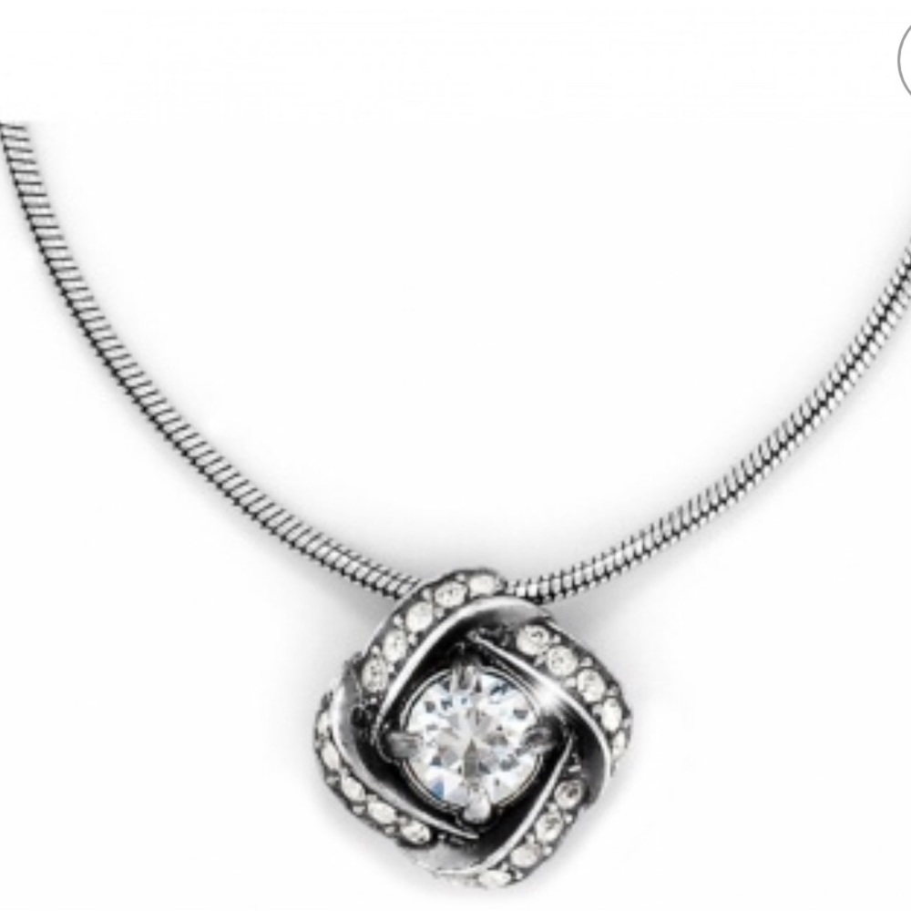 Just like new ! Brighton! Eternity Knot necklace